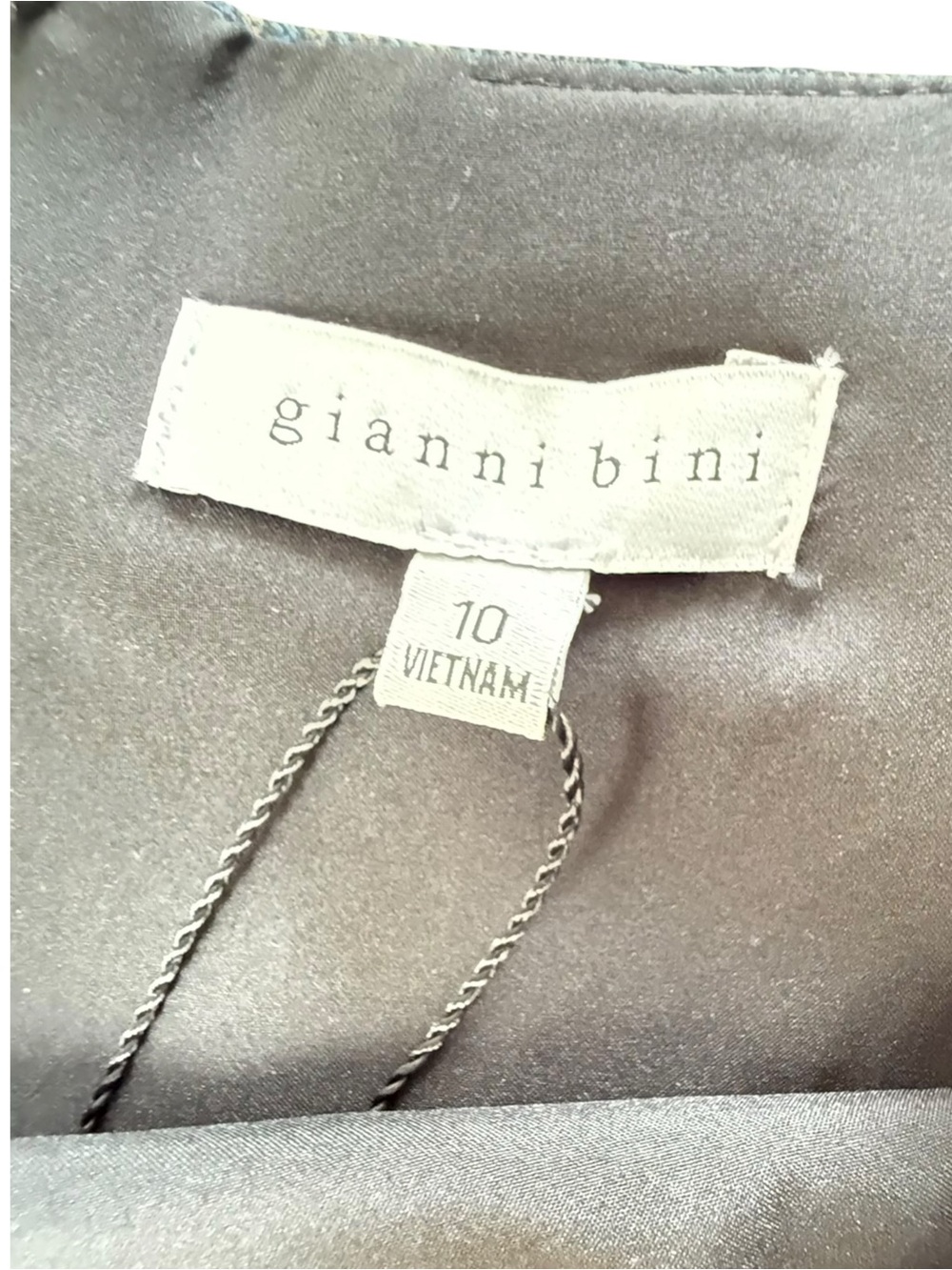 Gianni Bini Charlotte Dress Women’s Gray Plaid Sleeveless Sheath Size 10 NWT - Picture 7 of 13